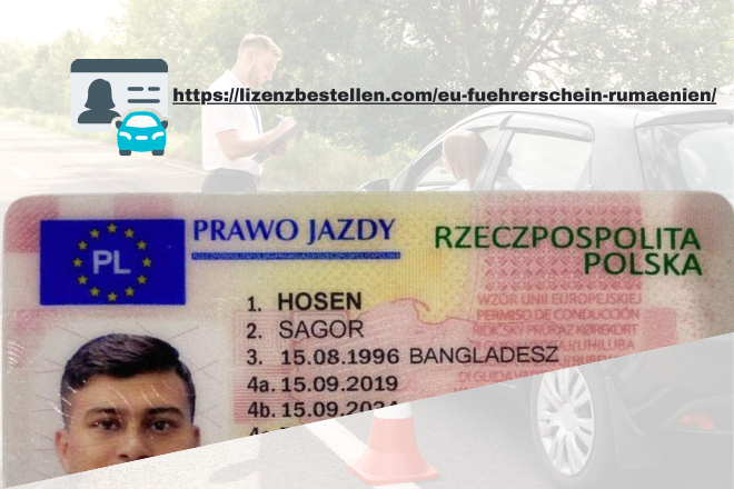 Permis de conducere UE Polonia